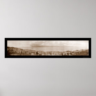 Astoria, OR Columbia Photo 1912 Poster