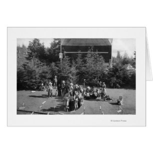 Astoria, Oregon Indian War Dance at Centennial