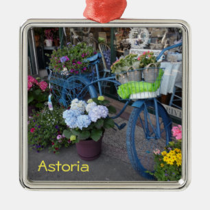 Astoria, Oregon Metal Ornament