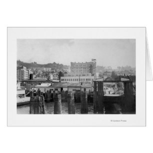 Astoria, Oregon Scene with Ferry Slip