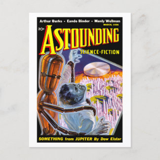 Astounding Science Fiction (Mar, 1938) Postcard