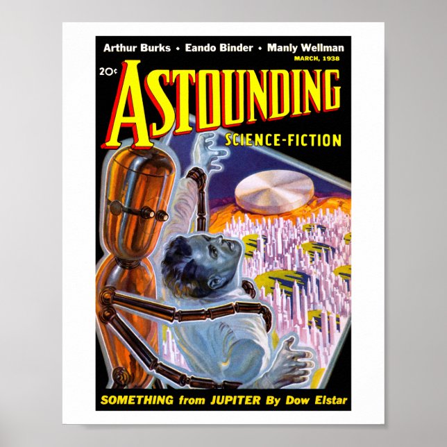 Astounding Science Fiction (Mar, 1938) Poster (Front)