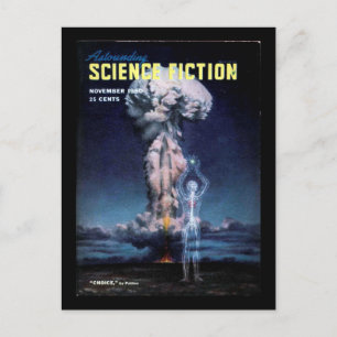 Astounding Science Fiction_ November 1950_Pulp Art Postcard