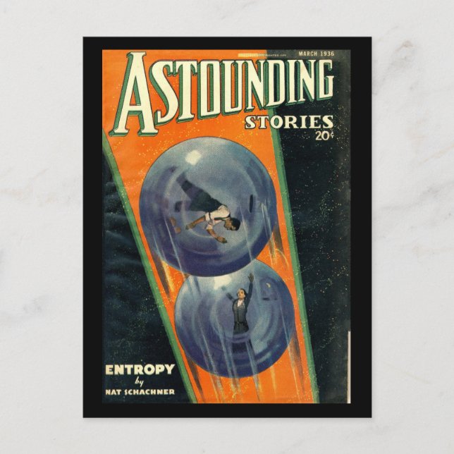Astounding Stories - Mar 1936a_pulp Art Postcard (Front)