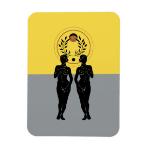 Astra Feminine Modern Art Magnet