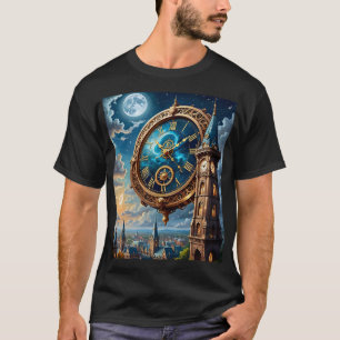 Astral Clocktower Fantasy City Tee