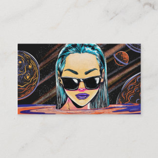 astral girl business card