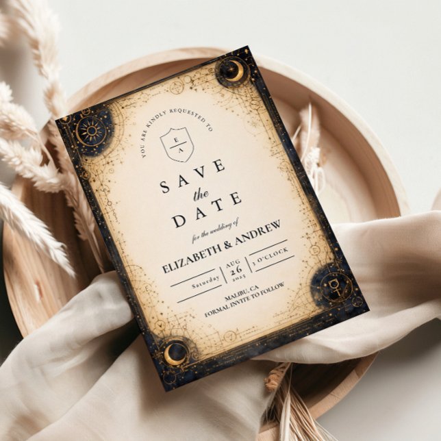Astral Night Wedding Save The Date (Creator Uploaded)