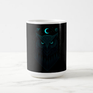 Astral Owl - Cosmic Night Wisdom Coffee Mug