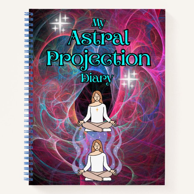 Astral Projection Diary Journal  (Front)