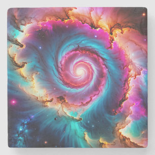 “Astralis” - Nebula and Galaxies                   Stone Coaster