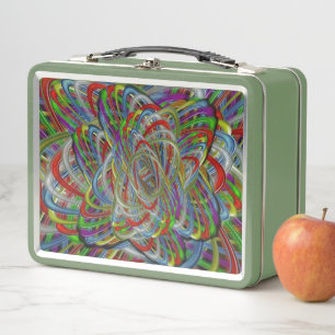 Astray Colours  Metal Lunch Box