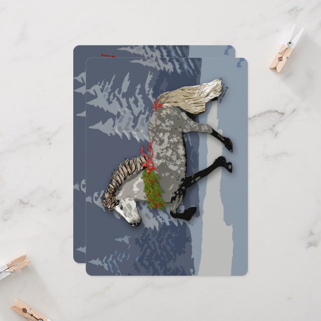 Astrid for the Holidays Beautiful Icelandic Horse (Front/Back In Situ)