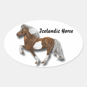 Astrid Oval Sticker