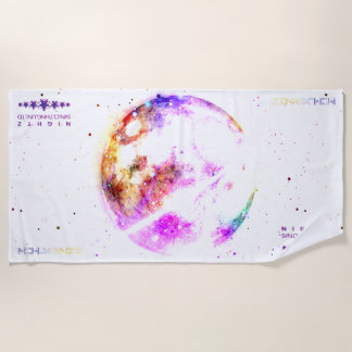 Astro 3 beach towel