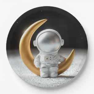 Astro Buddy  Paper Plate
