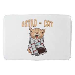 Astro Cat Bath Mat