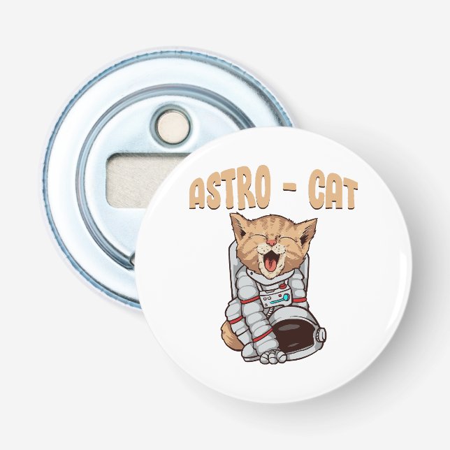 Astro Cat Bottle Opener (Front)