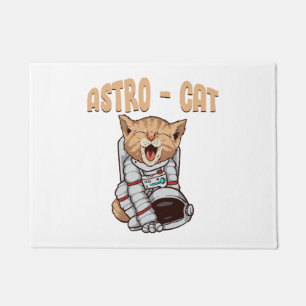 Astro Cat Doormat