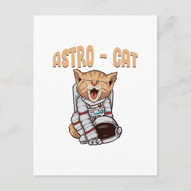 Astro Cat Enclosure Card (Front)