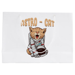 Astro Cat Large Gift Bag