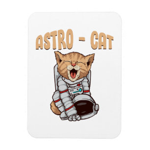 Astro Cat Magnet