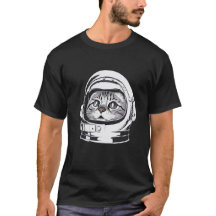 Astro Cat Unisex t-shirt | Space Age Cat Tee