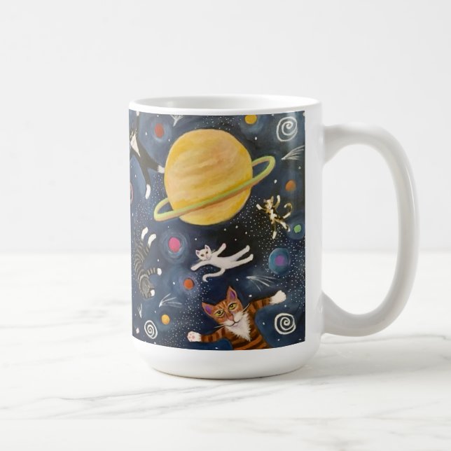 Astro Cats Coffee Mug (Right)