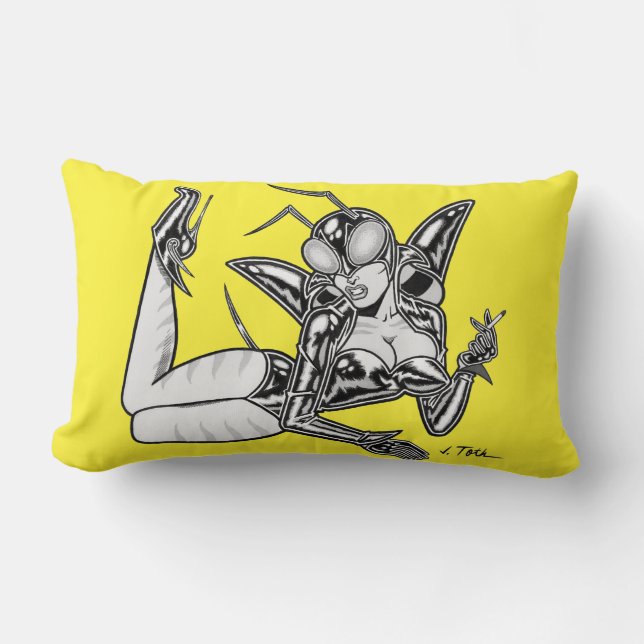 Astro Creeps™: Insectra™ Lumbar Cushion (Front)