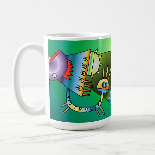 Astro Farm Coffee Mug (Left)