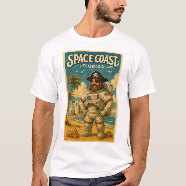 Astro-pirate Florida T-shirt Design (Front)
