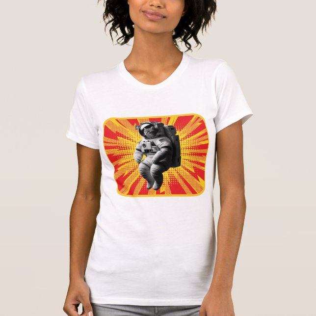AstroCat  T-Shirt (Front)