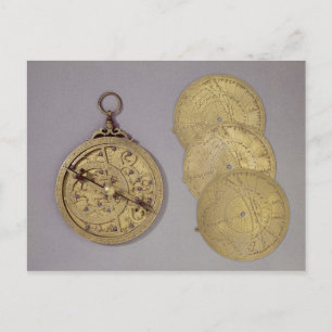 Astrolabe, 1216 postcard