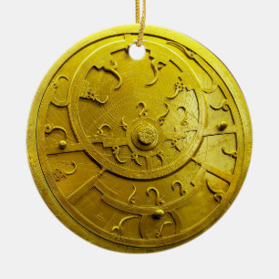 Astrolabe Ceramic Tree Decoration