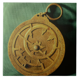 Astrolabe (copper) ceramic tile