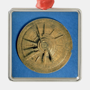 Astrolabe for calculating horoscopes, European Metal Tree Decoration