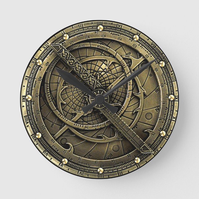 Astrolabe wall clock (Front)