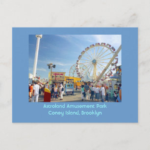 Astroland Amusement Park (Coney Is., NY) postcard