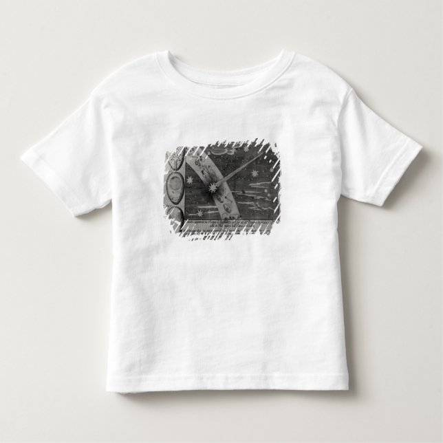Astrological diagram of the comet toddler T-Shirt (Front)