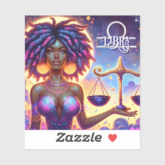 Astrological Horoscope Sign Libra Zodiac   (Sheet)