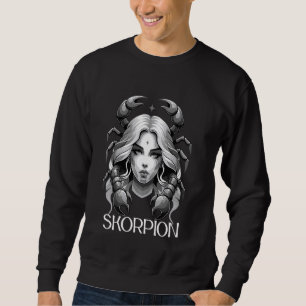 Astrological Sign Scorpio Birthday Ascendant Horos Sweatshirt