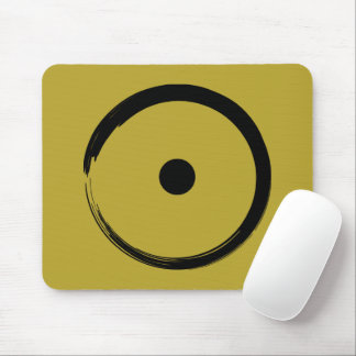 Astrological Sun Sign - Buddhism Zen Circle 1 Mouse Pad