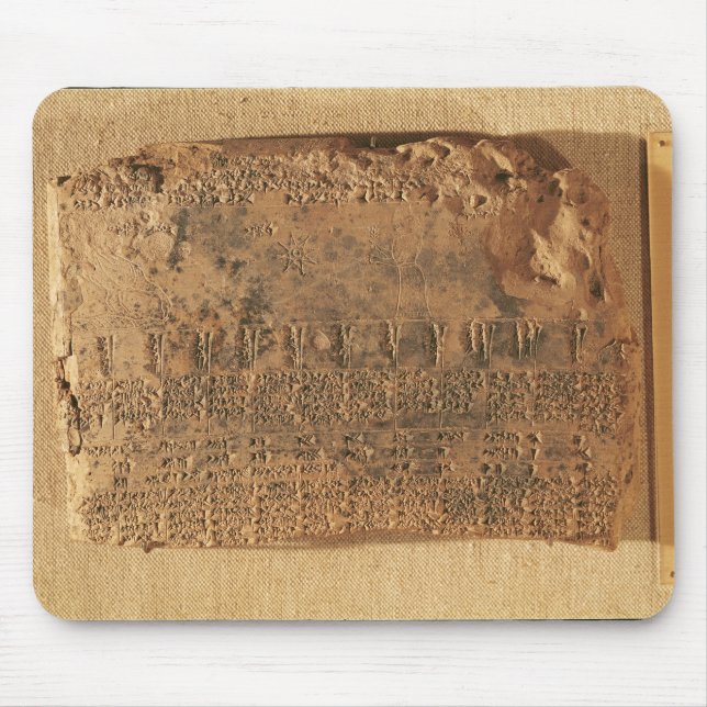 Astrological tablet, from Uruk Mouse Pad (Front)