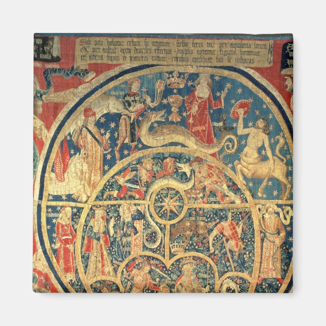 Astrological tapestry magnet (Front)