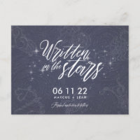 Astrological Written in the Stars Save the Date