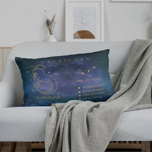 Astrological  Zodiac Sign Capricorn Name Gift Decorative Cushion