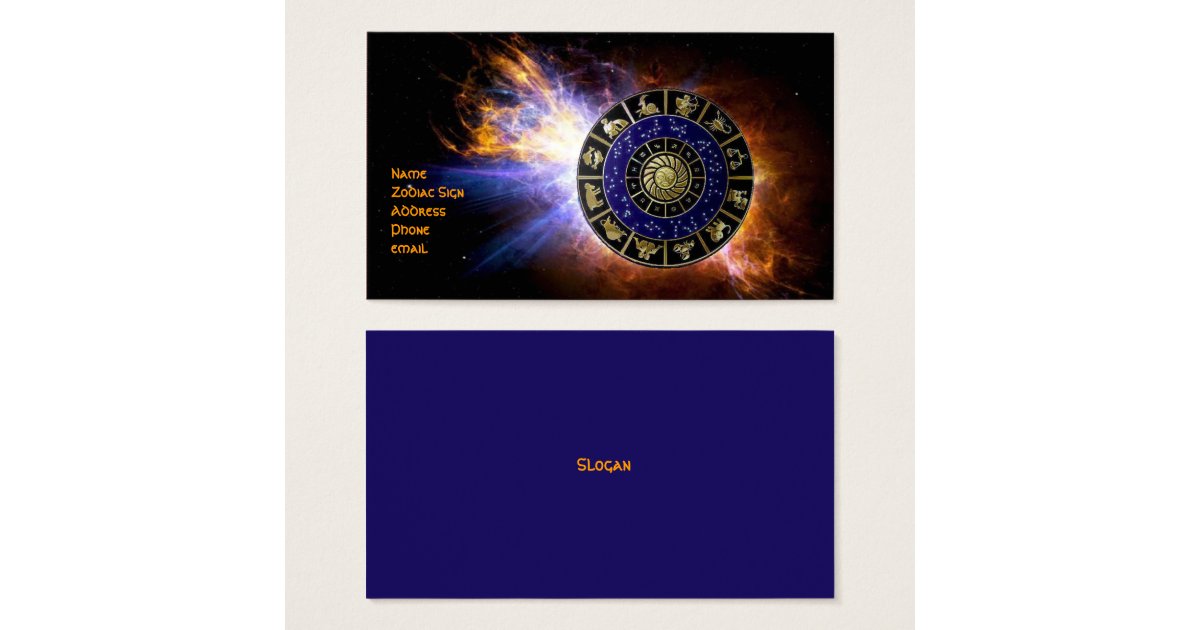 Astrology Business Card | Zazzle