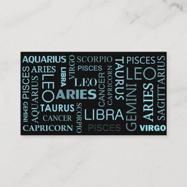 ASTROLOGY Business Card (Front)