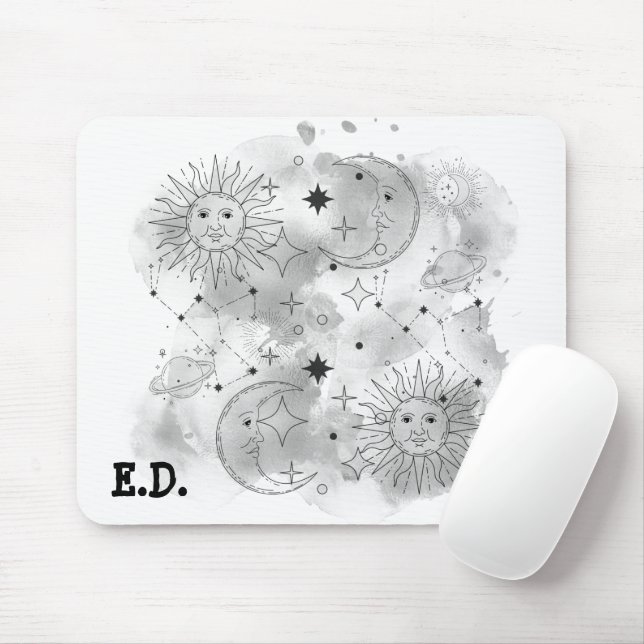 ASTROLOGY(G&W) MOUSE PAD (With Mouse)