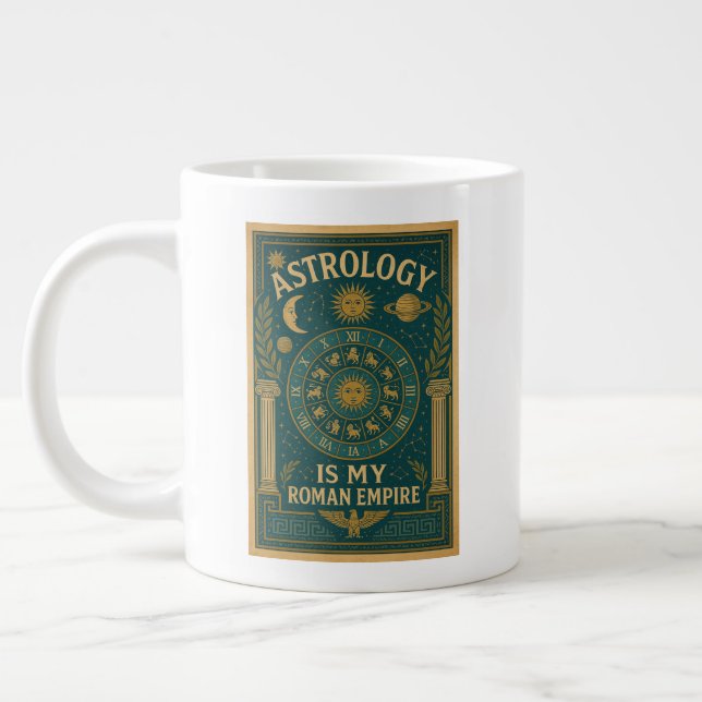 Astrology is My Roman Empire Large Coffee Mug (Left)